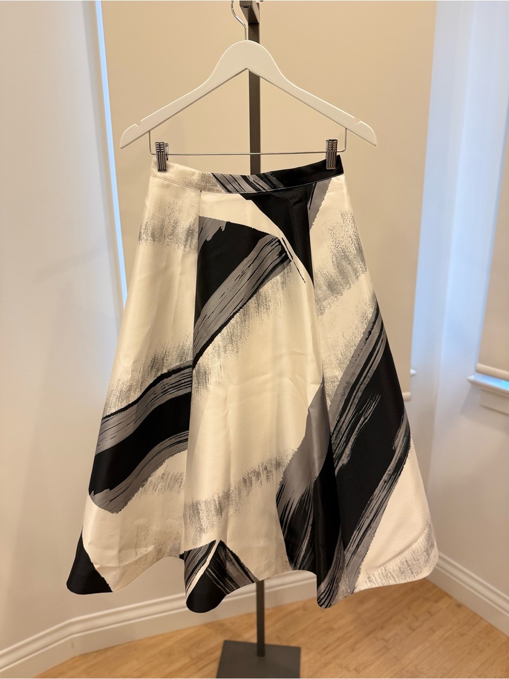 Nora Noh studio N Abstract Geo Skirt